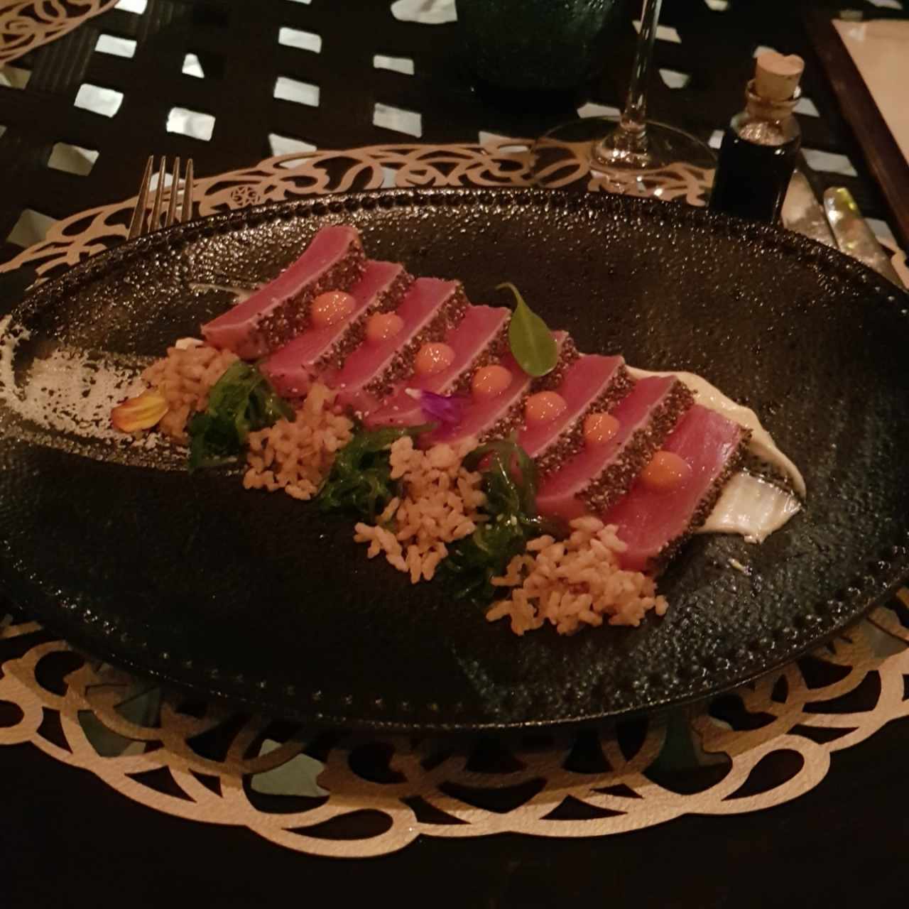 Tataki de atún 