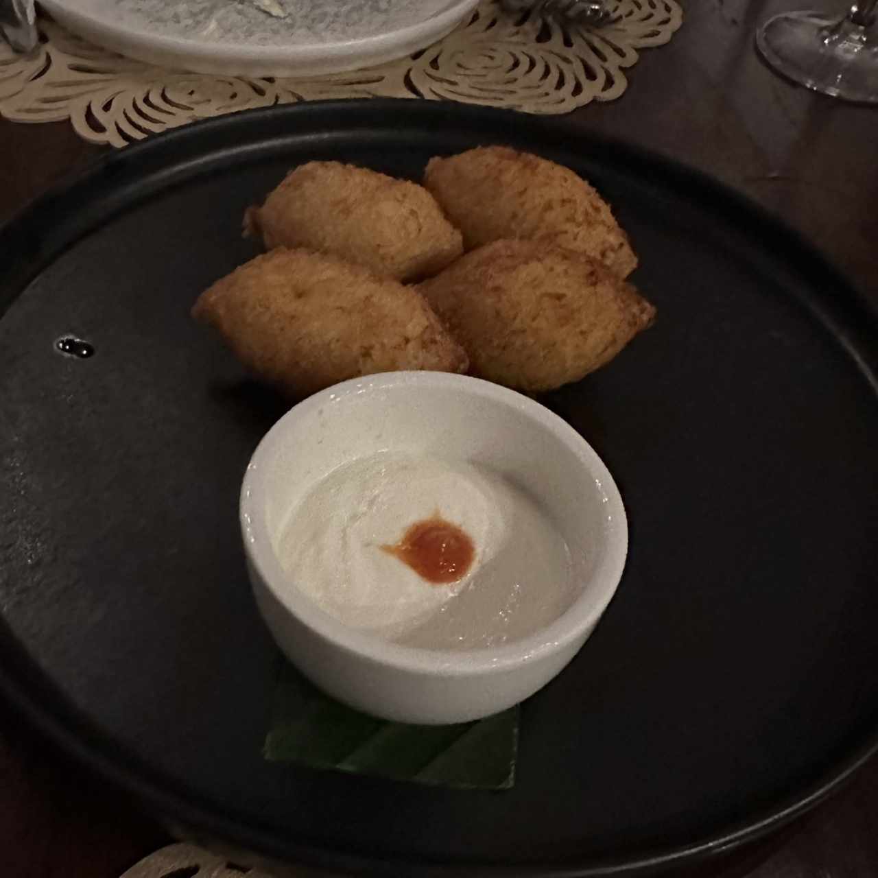 Carinañolas de cangrejo y camaron