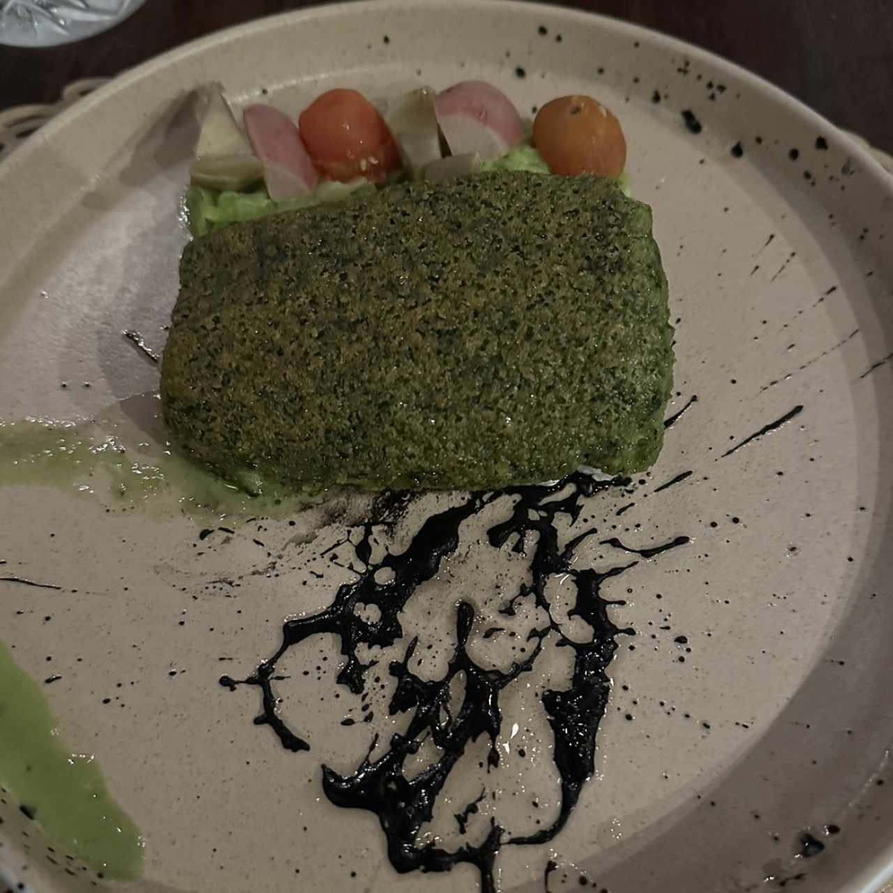 Salmon en costra