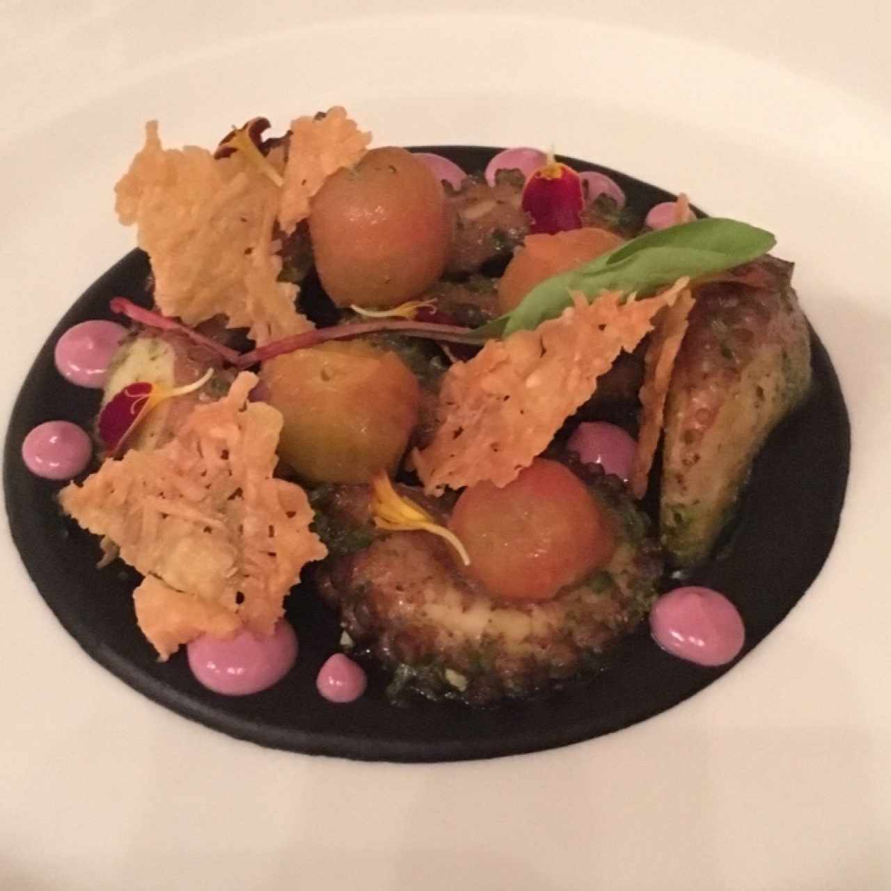 Pulpo en puré (Entrada)