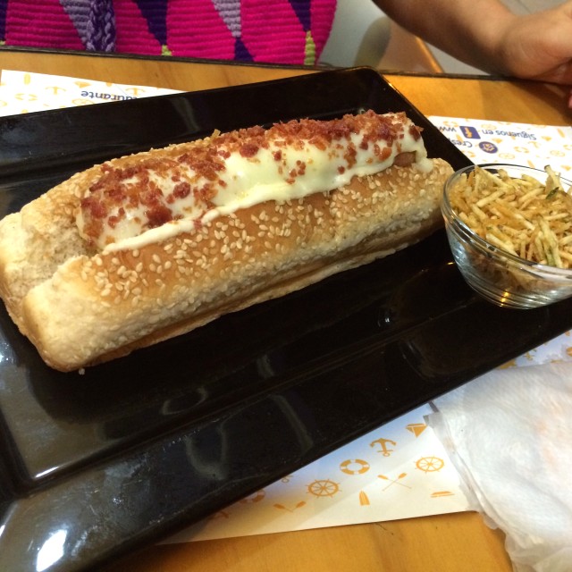 Hot dog americano