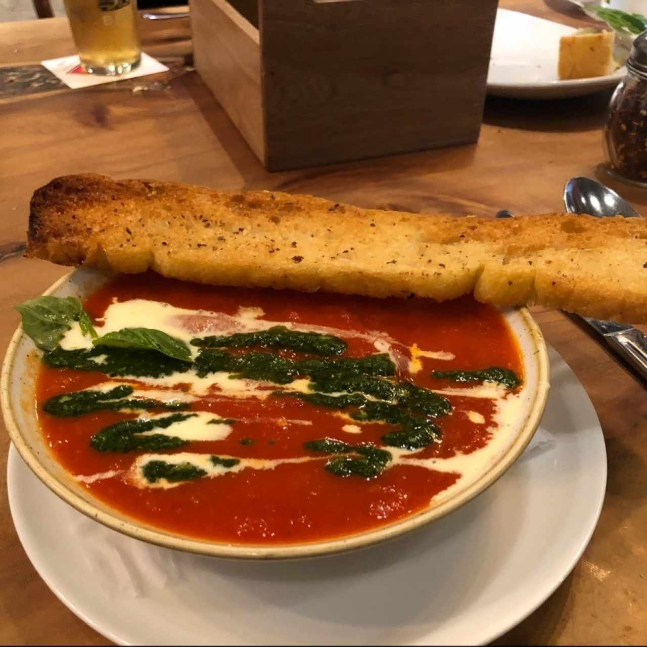 sopa de tomate 