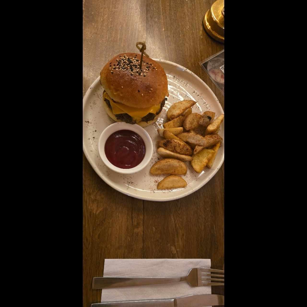 Hamburguesa Cheese & Bacon