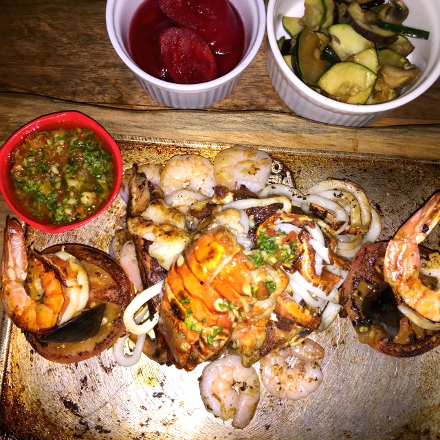 Parrillada de mariscos