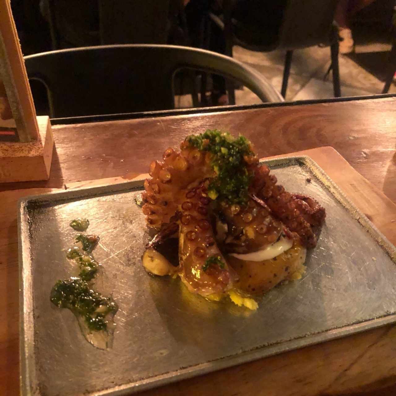 pulpo a la parrilla