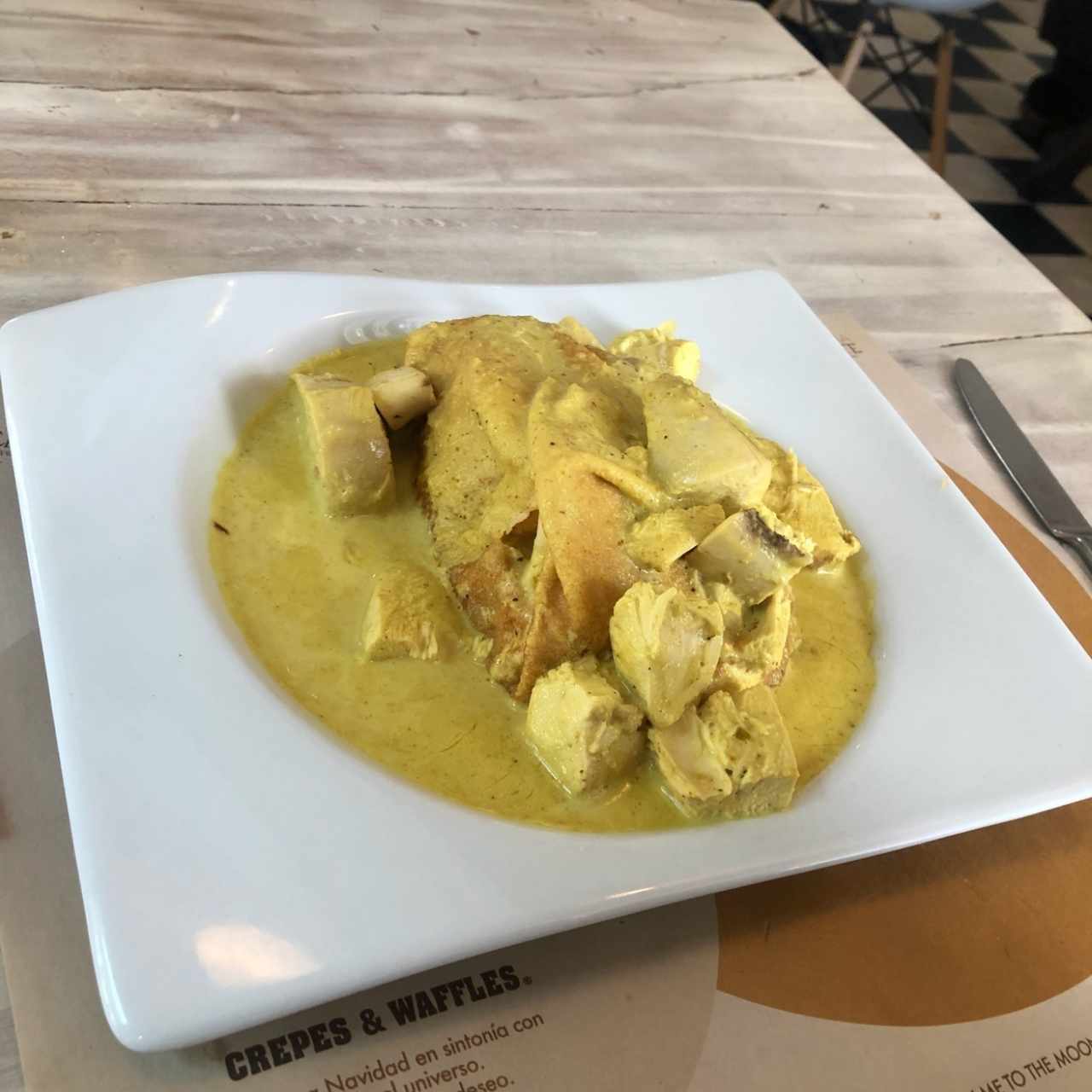 pollo al curry 