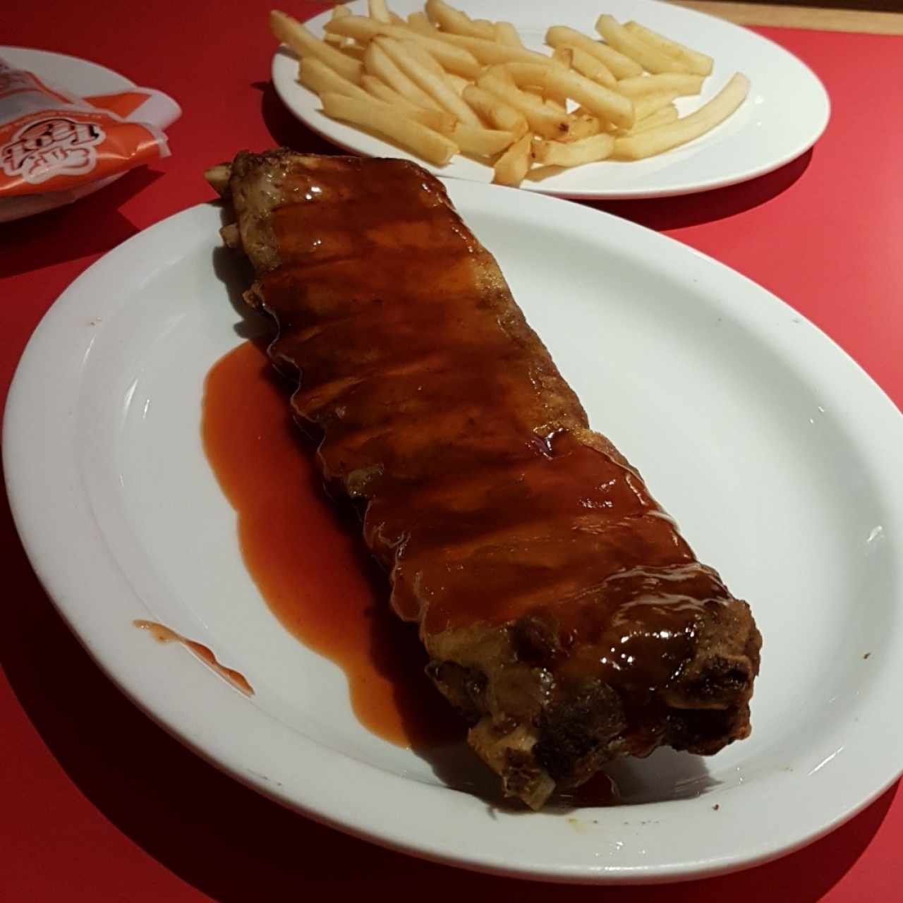 Costillas de cerdo agridulces 