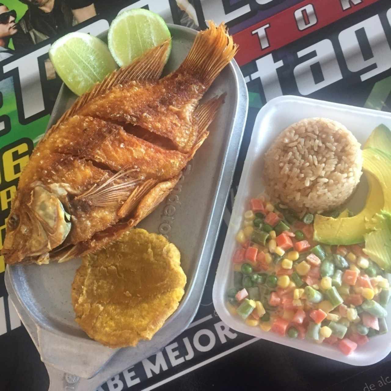 mojarra frita 