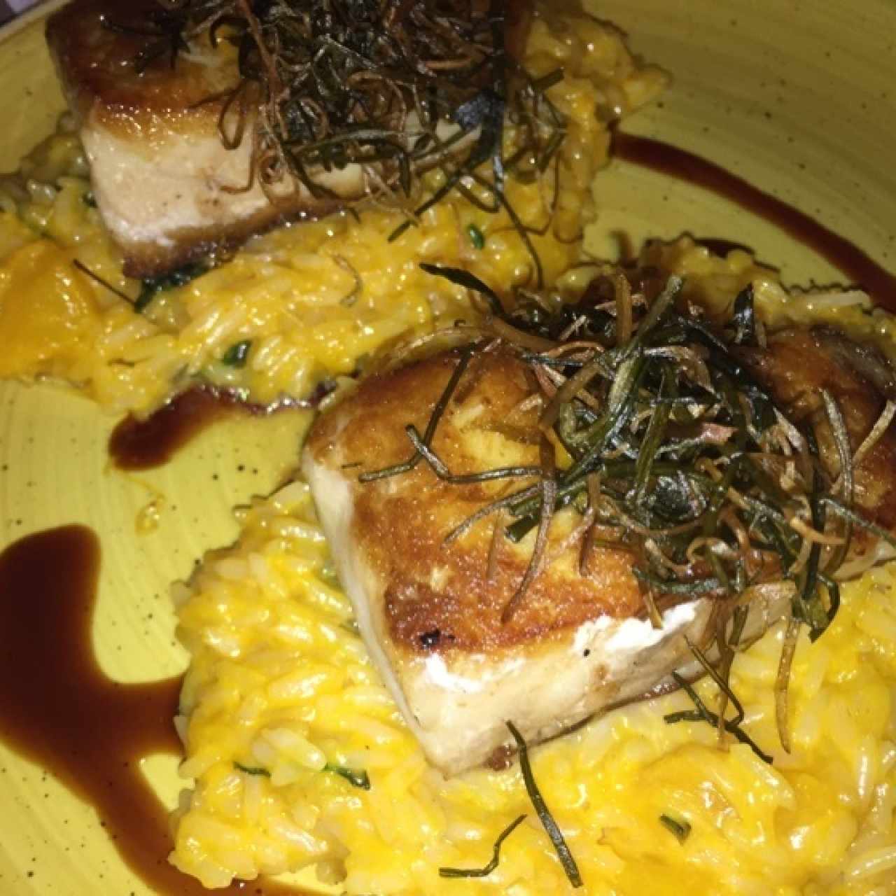 risotto pescado