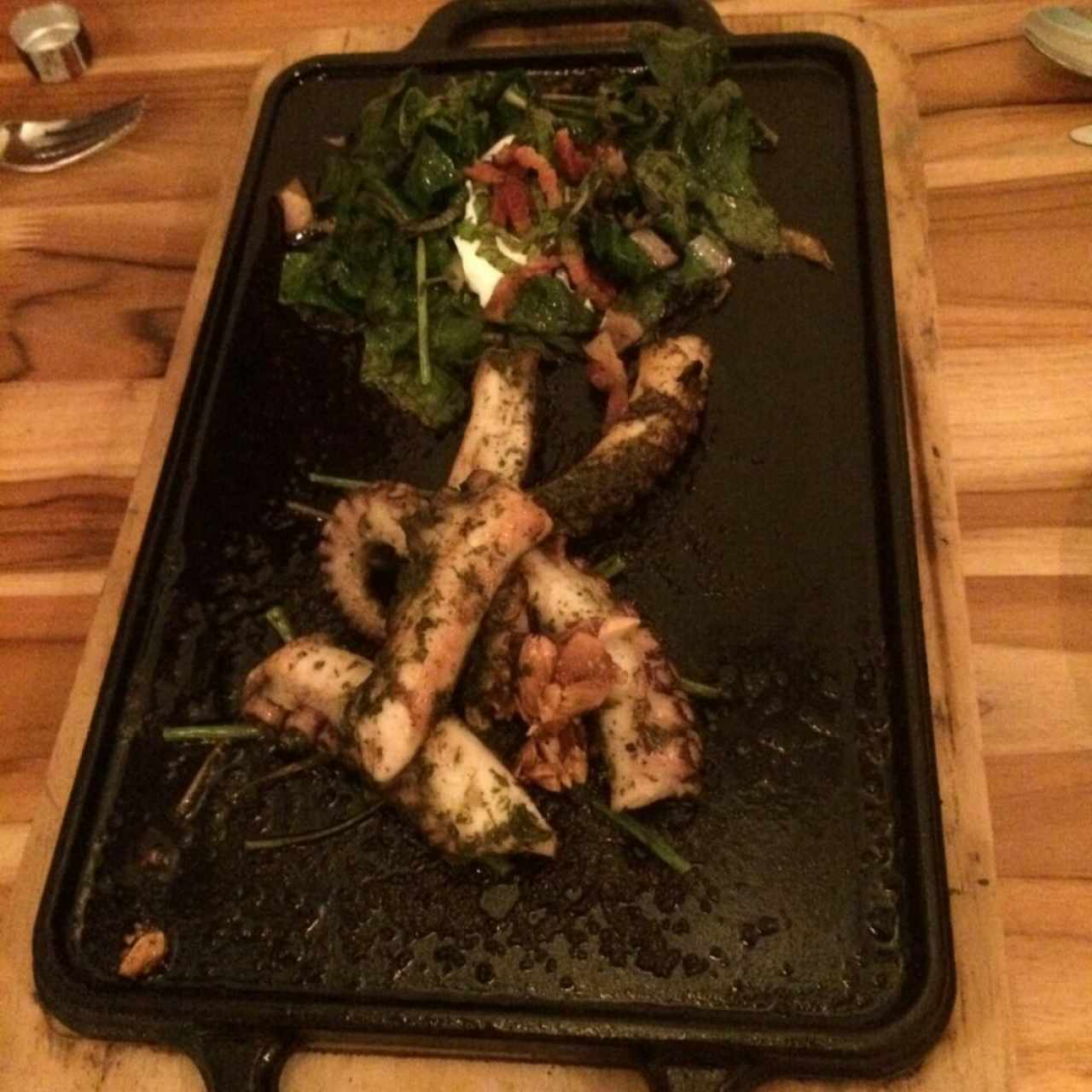 pulpo parrillado