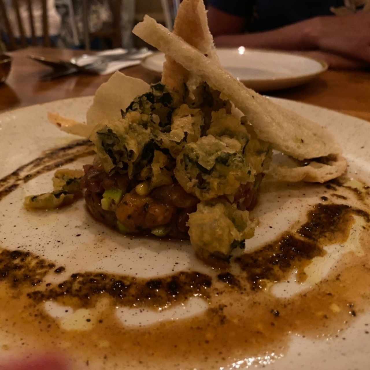 Tartar de Salmon y Pulpo 