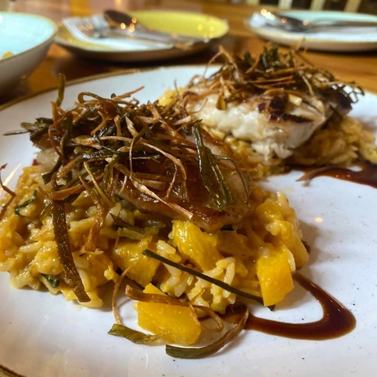 Fish Risotto