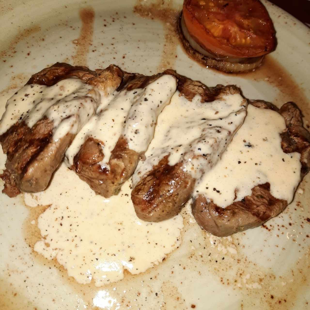 lomo a la pimienta