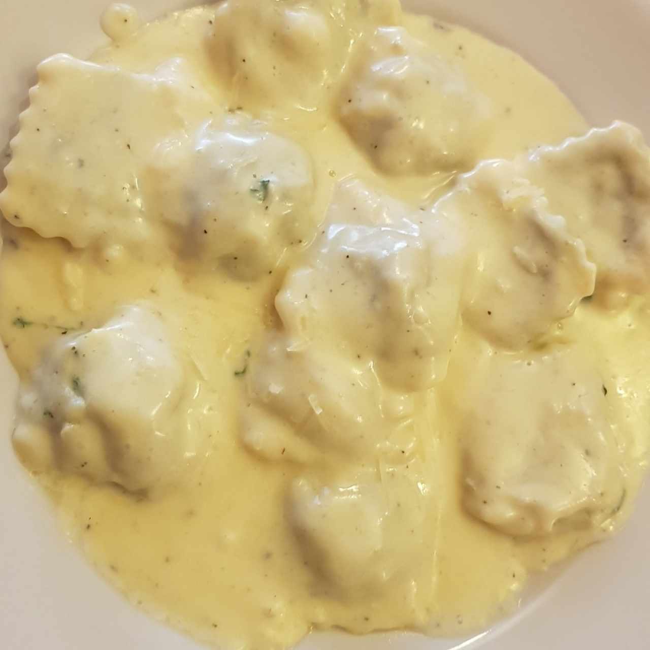 ravioli de espinaca