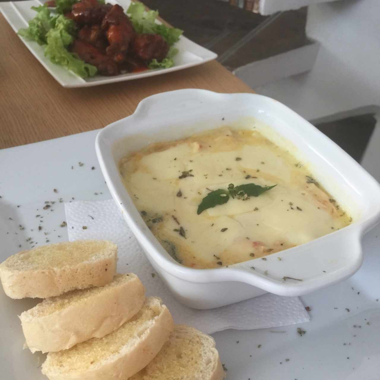 lasagna de pollo con espinacas