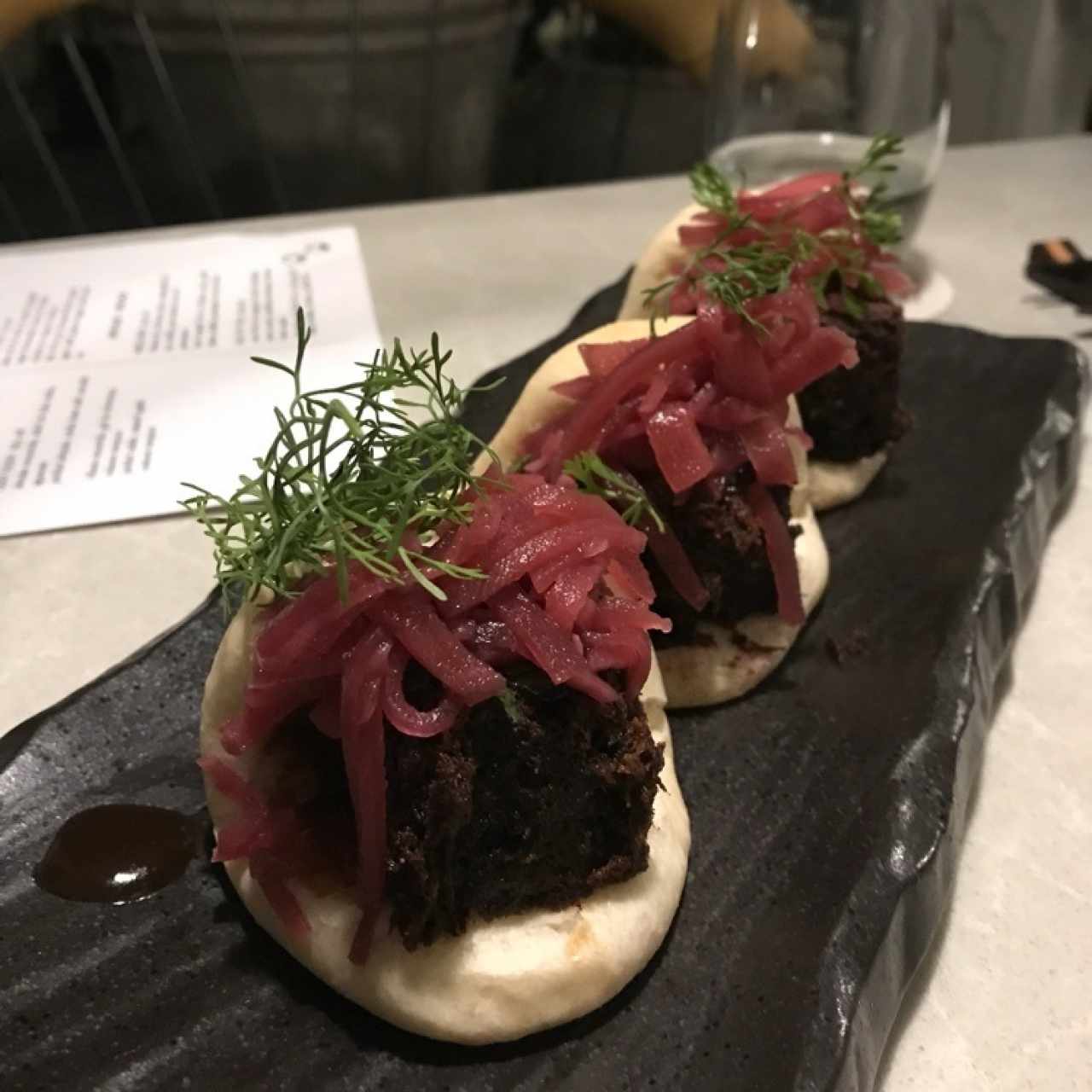 Bao de Carnitas de cerdo