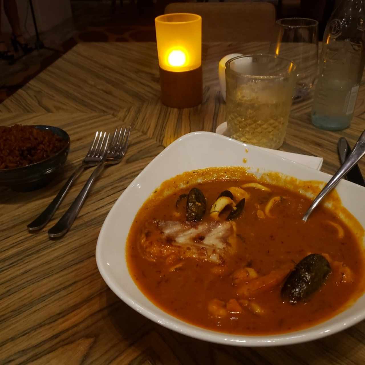 cazuela de mariscos