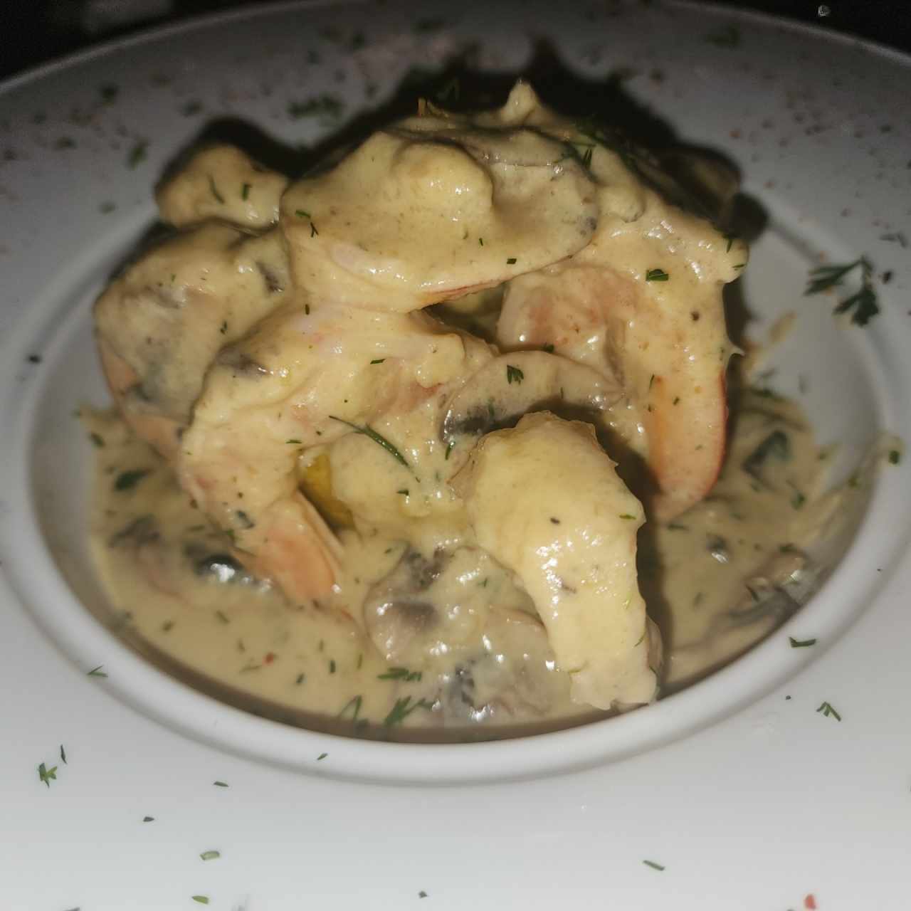Langostino a los 3 quesos