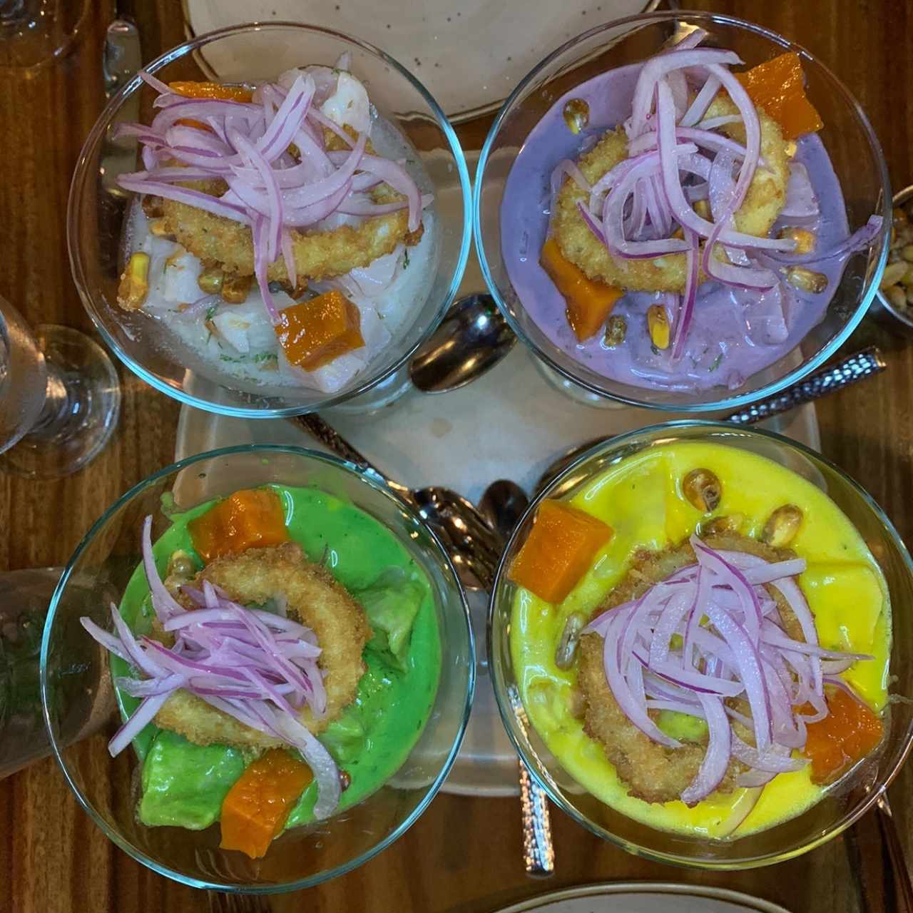 Tetralogía de Ceviches Clásica
