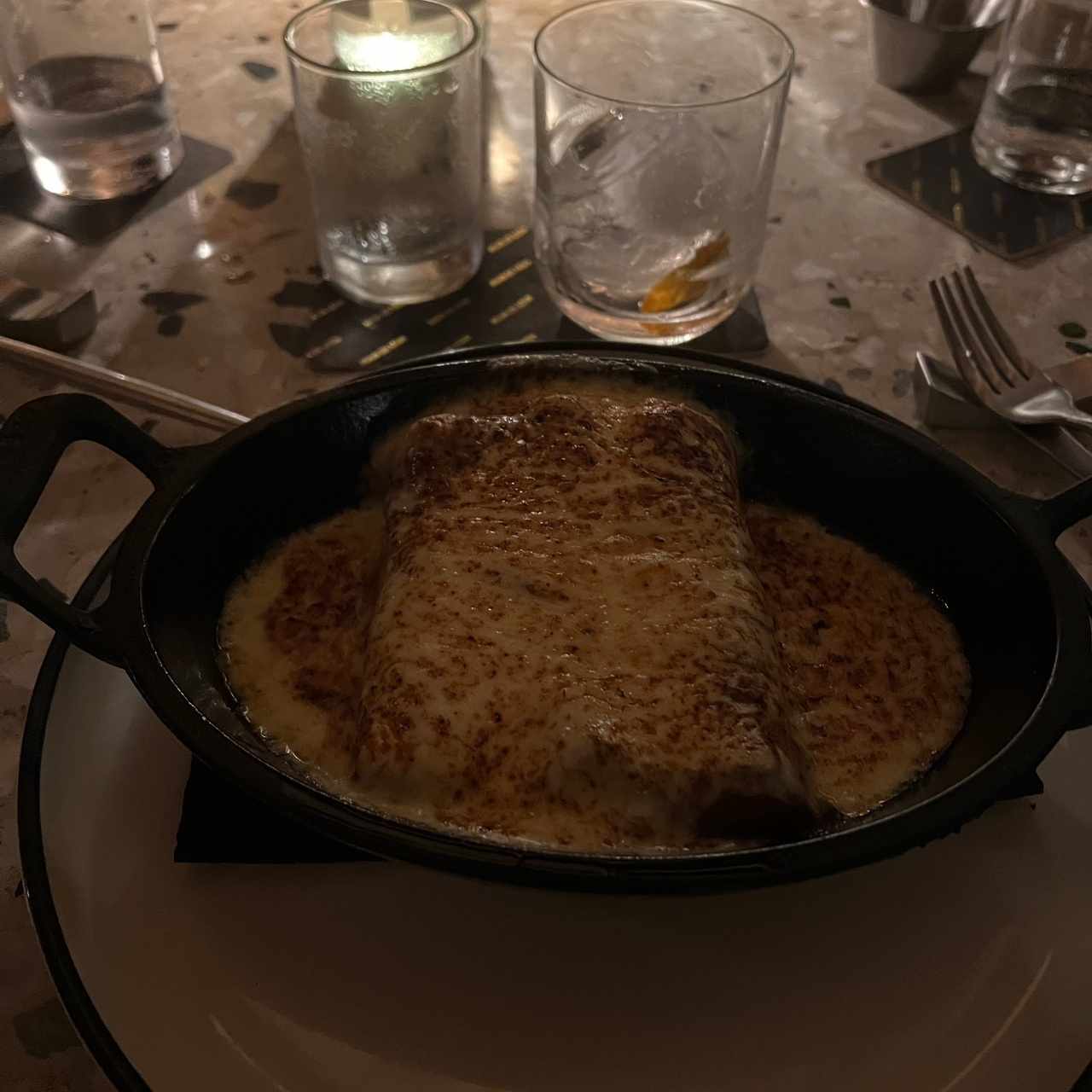 Canelloni de brisket 