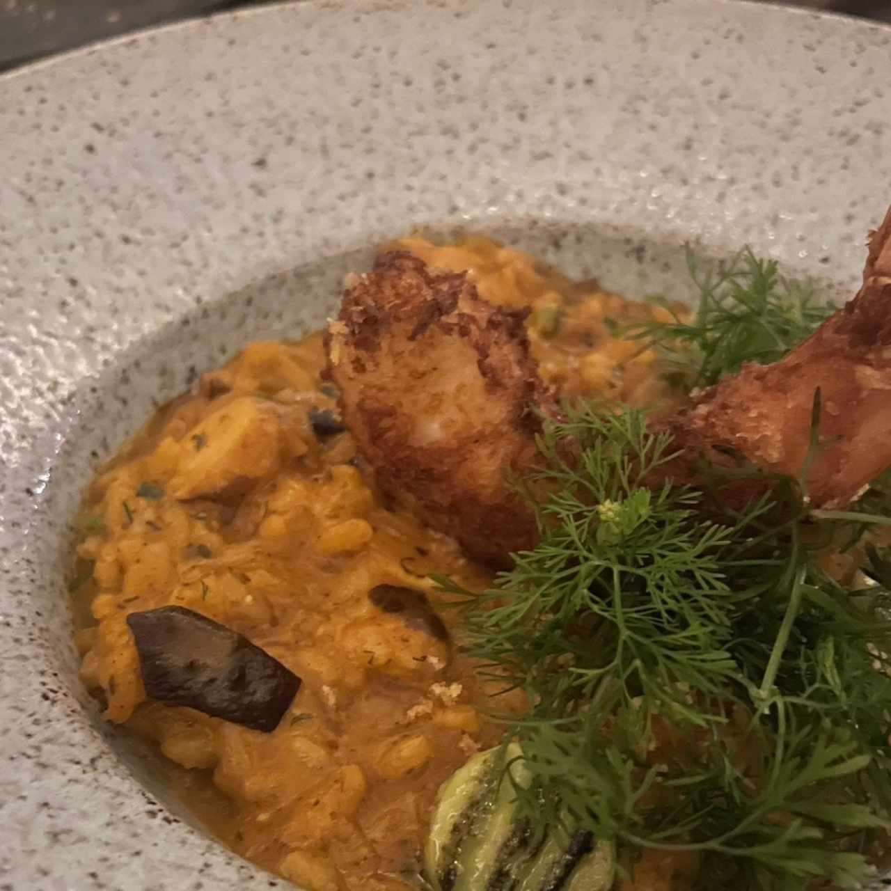 Arroz y camarones de la guajira