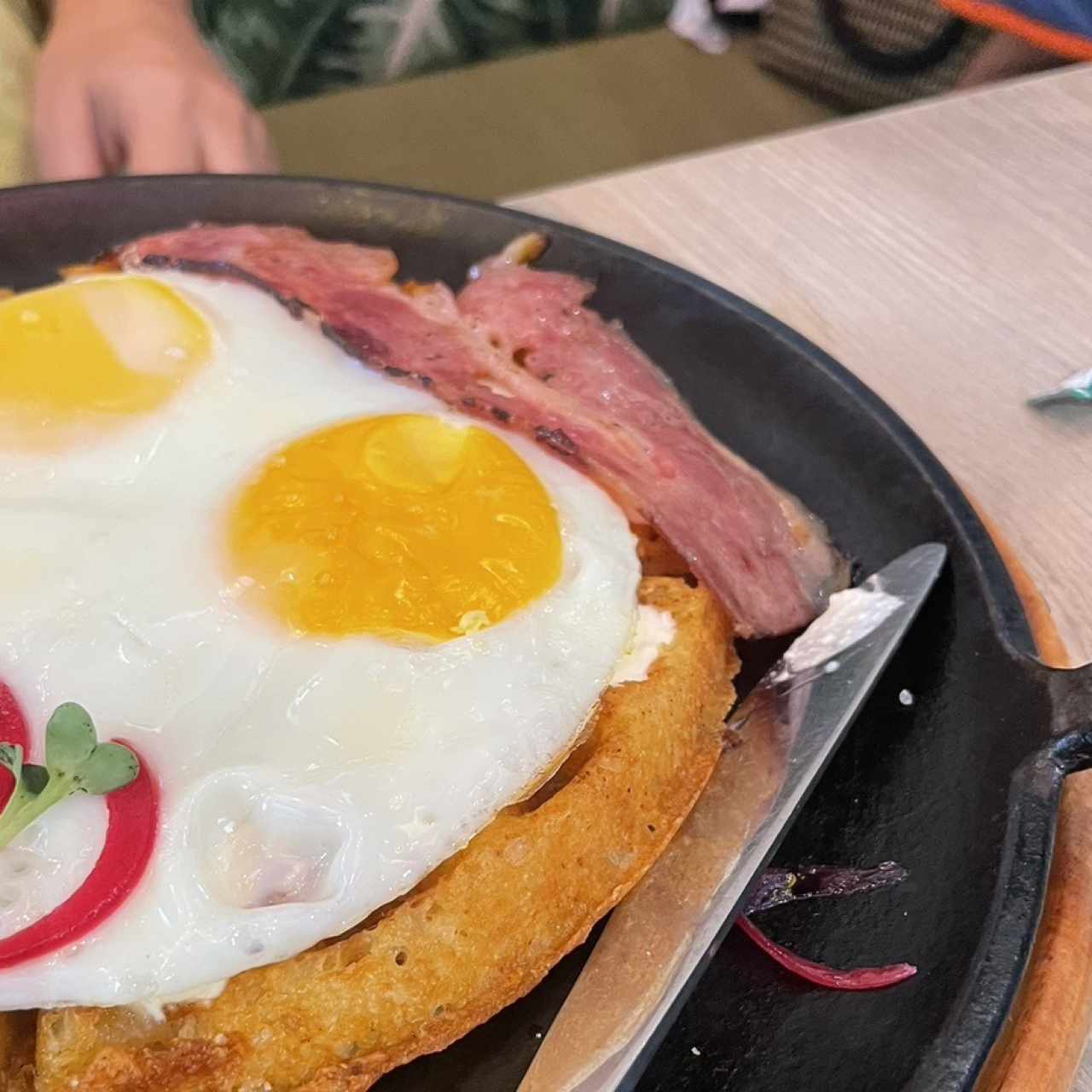 Crispy & Cheesy yuca Waffles