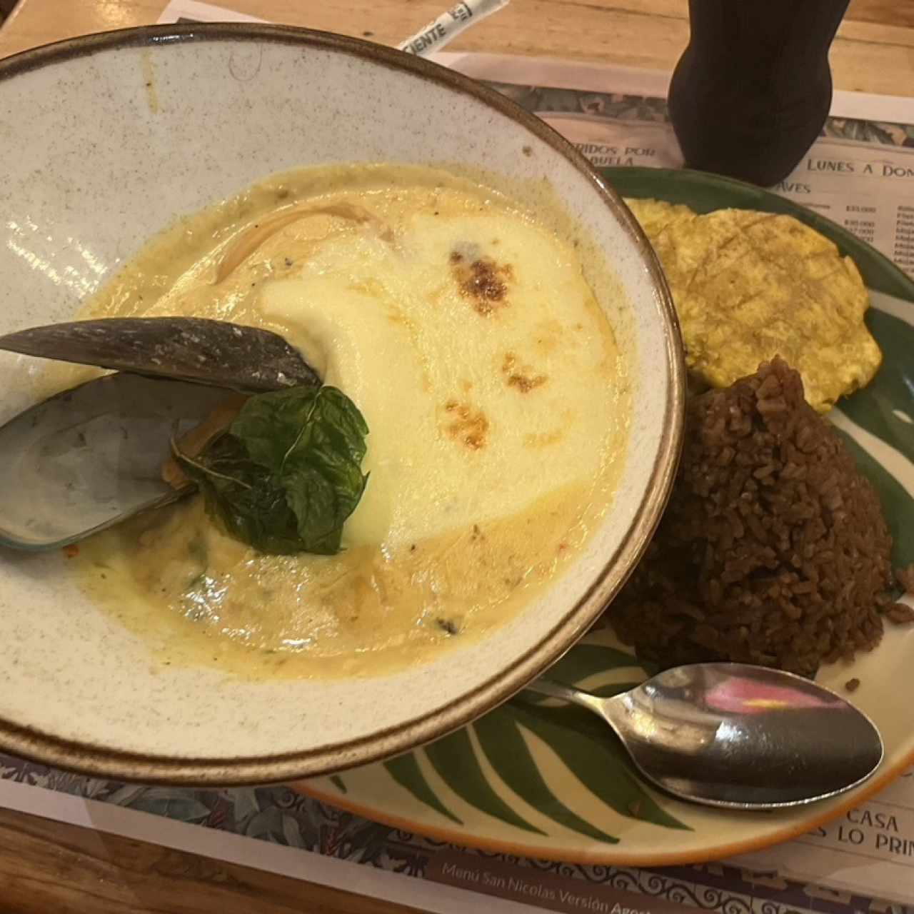 Cazuela dd mariscos