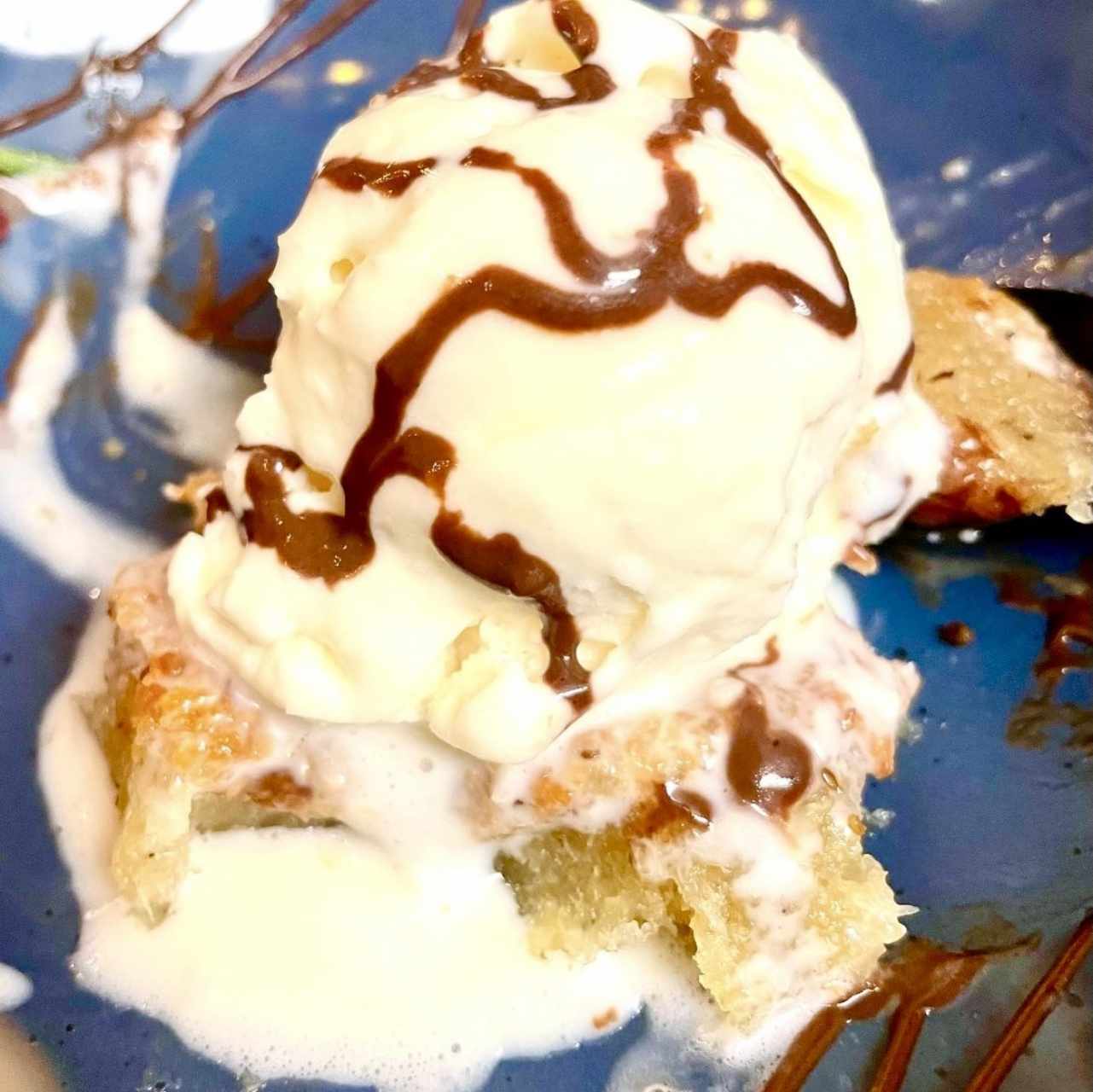 Postre:  Enyucado👍 y Helado Vainilla
