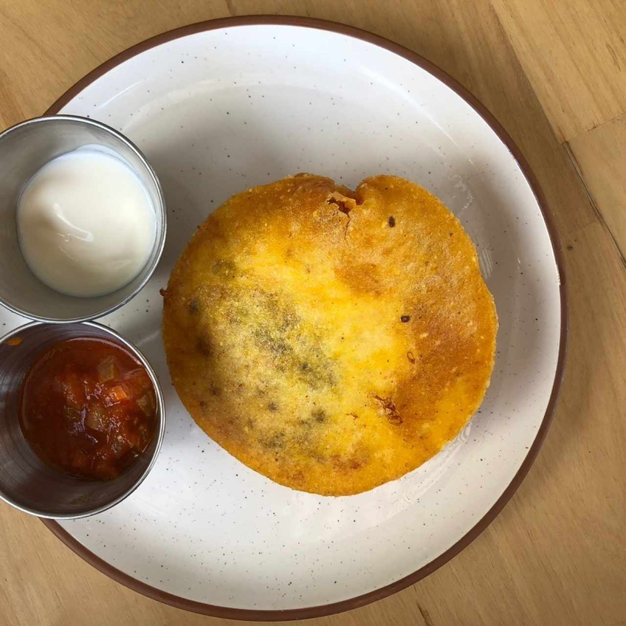 Arepa de huevo 