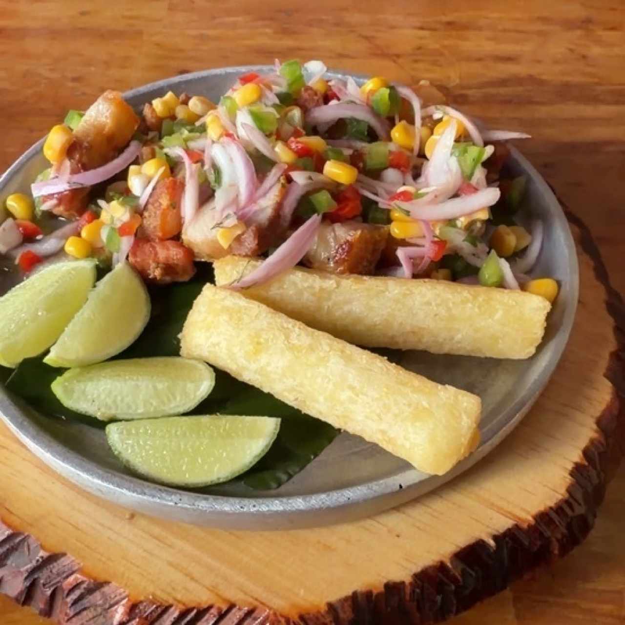 Ceviche de Chicharrón 