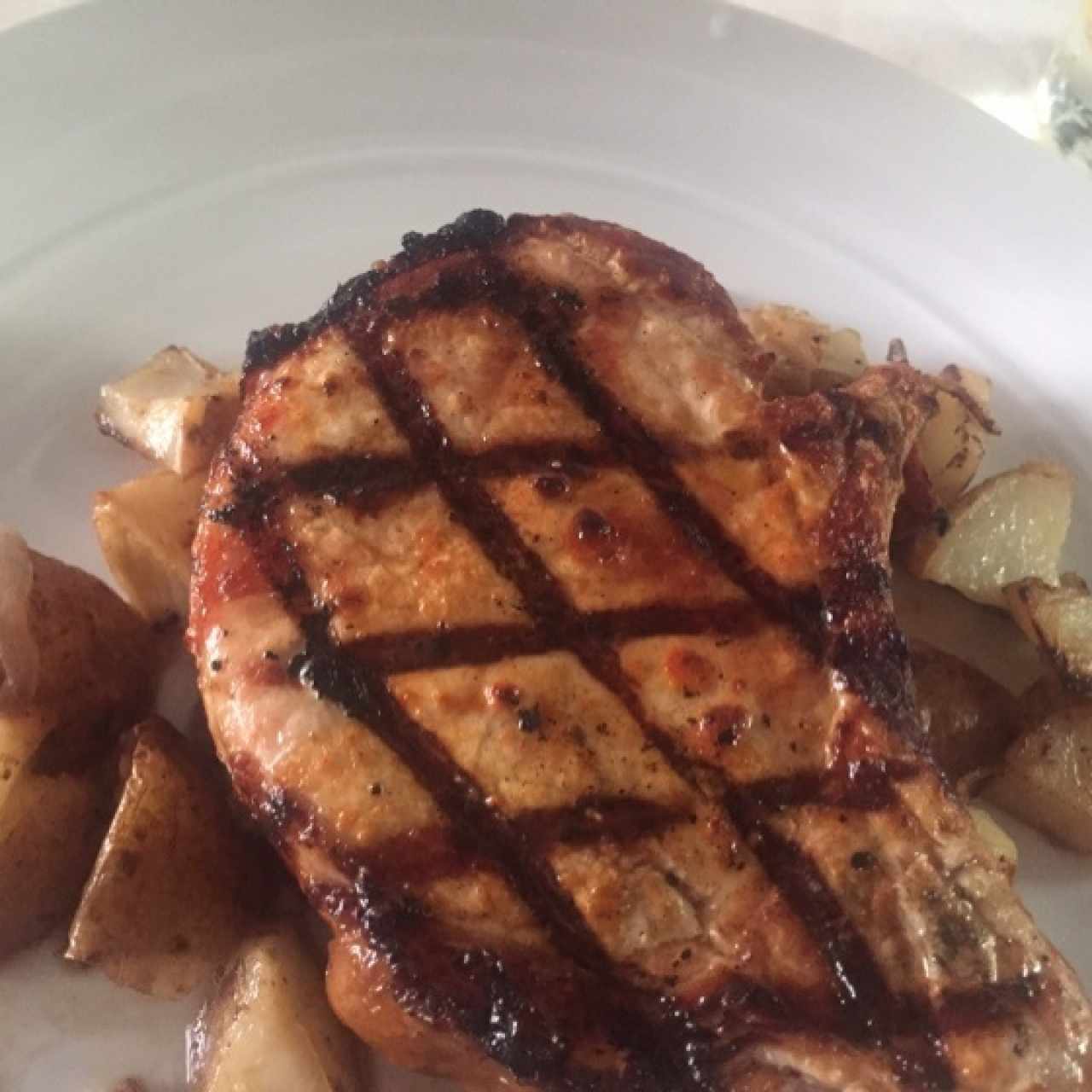 Chuletón de cerdo!