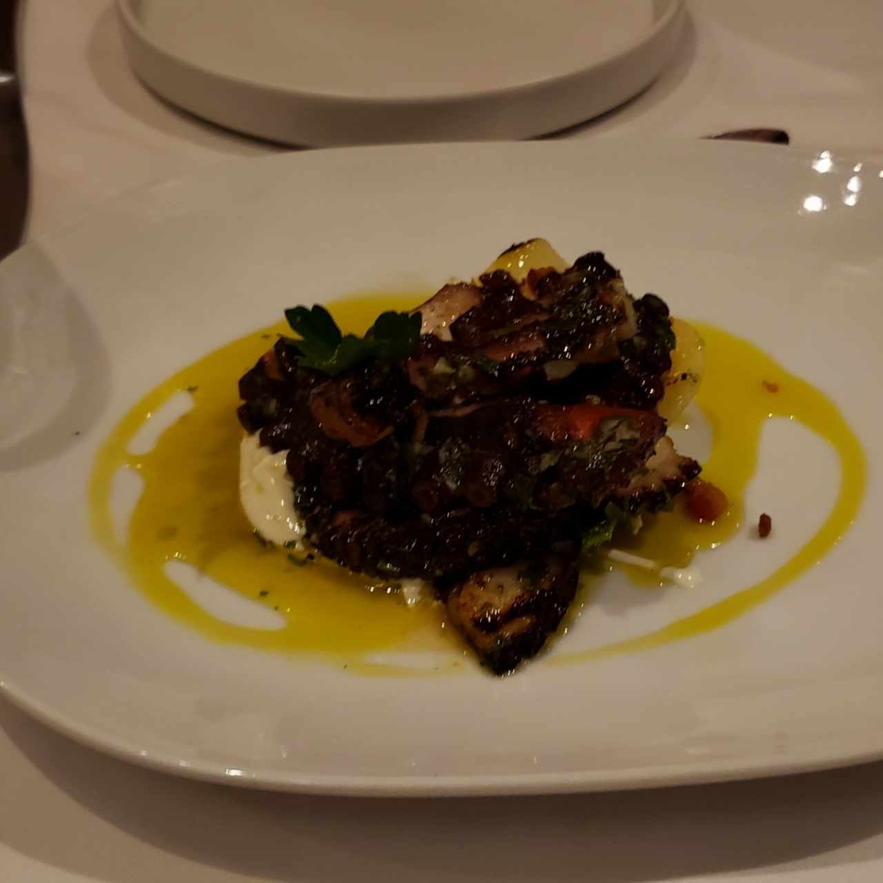 Pulpo a la parrilla