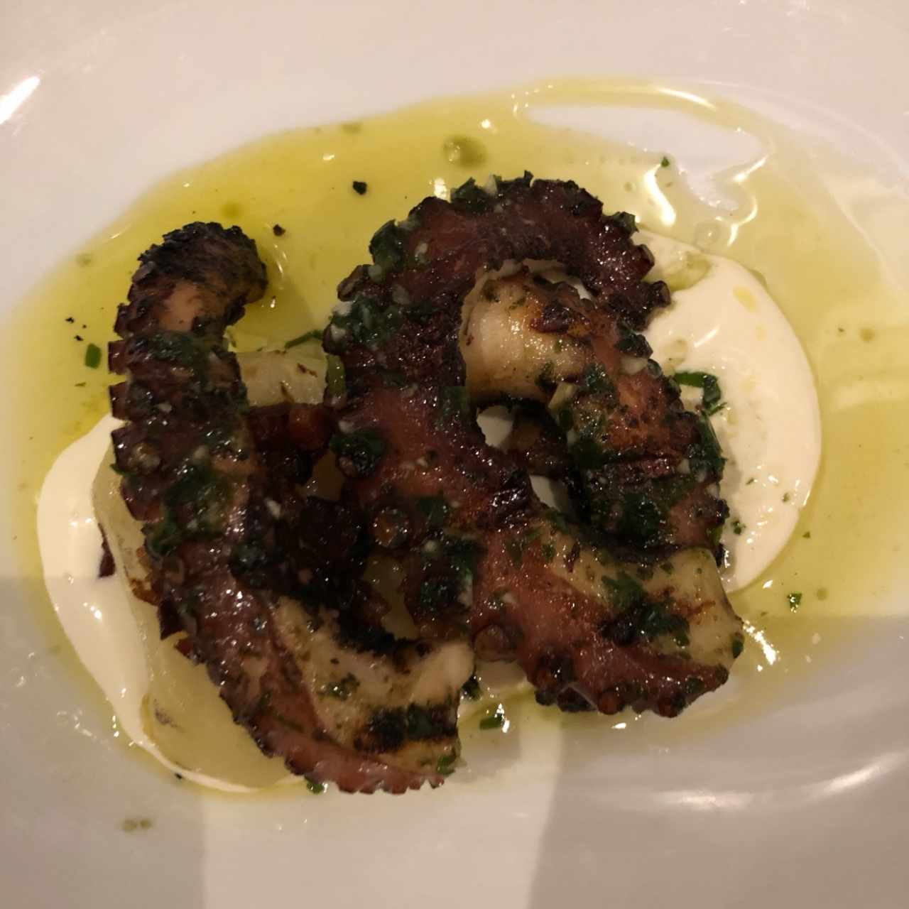 pulpo a la parrilla