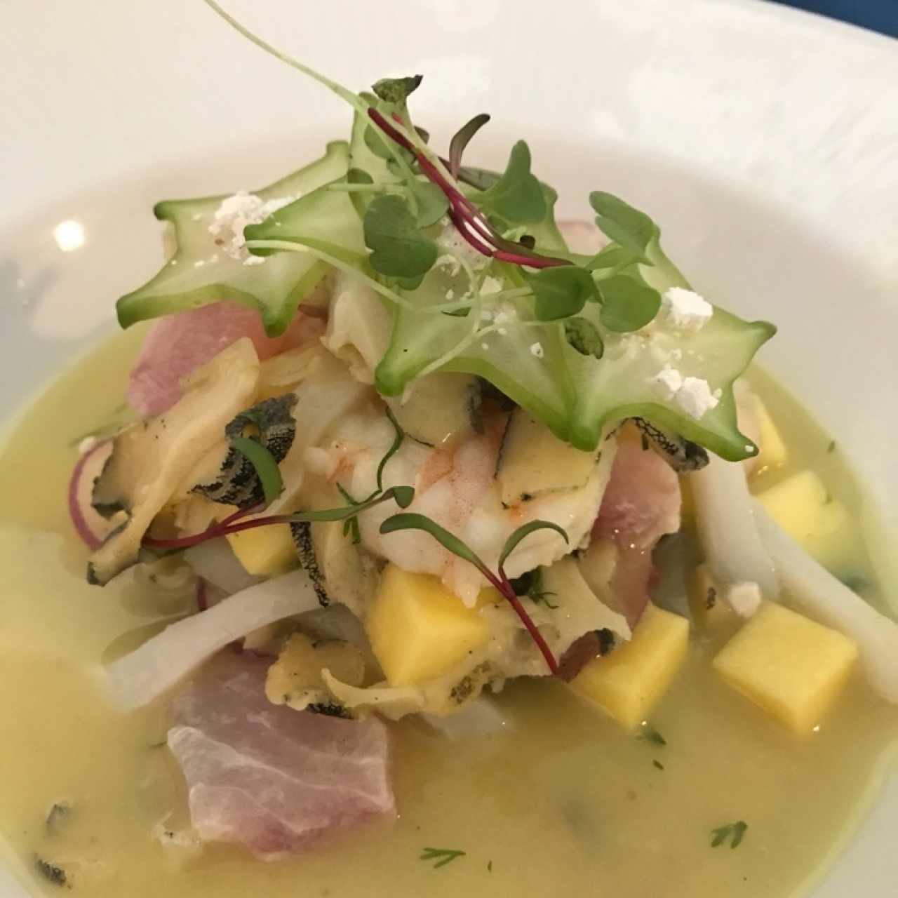 ceviche mango biche