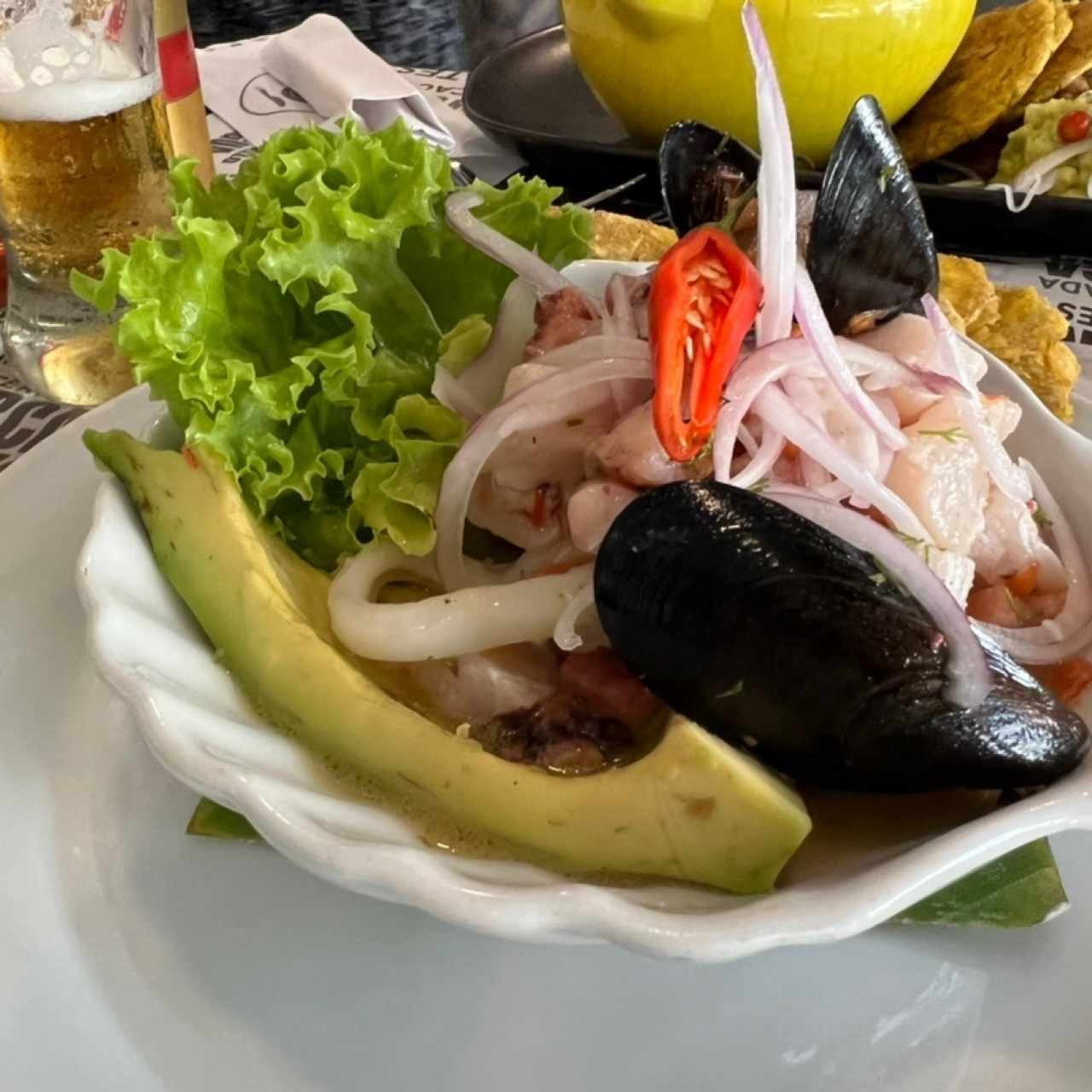 Ceviche mixto