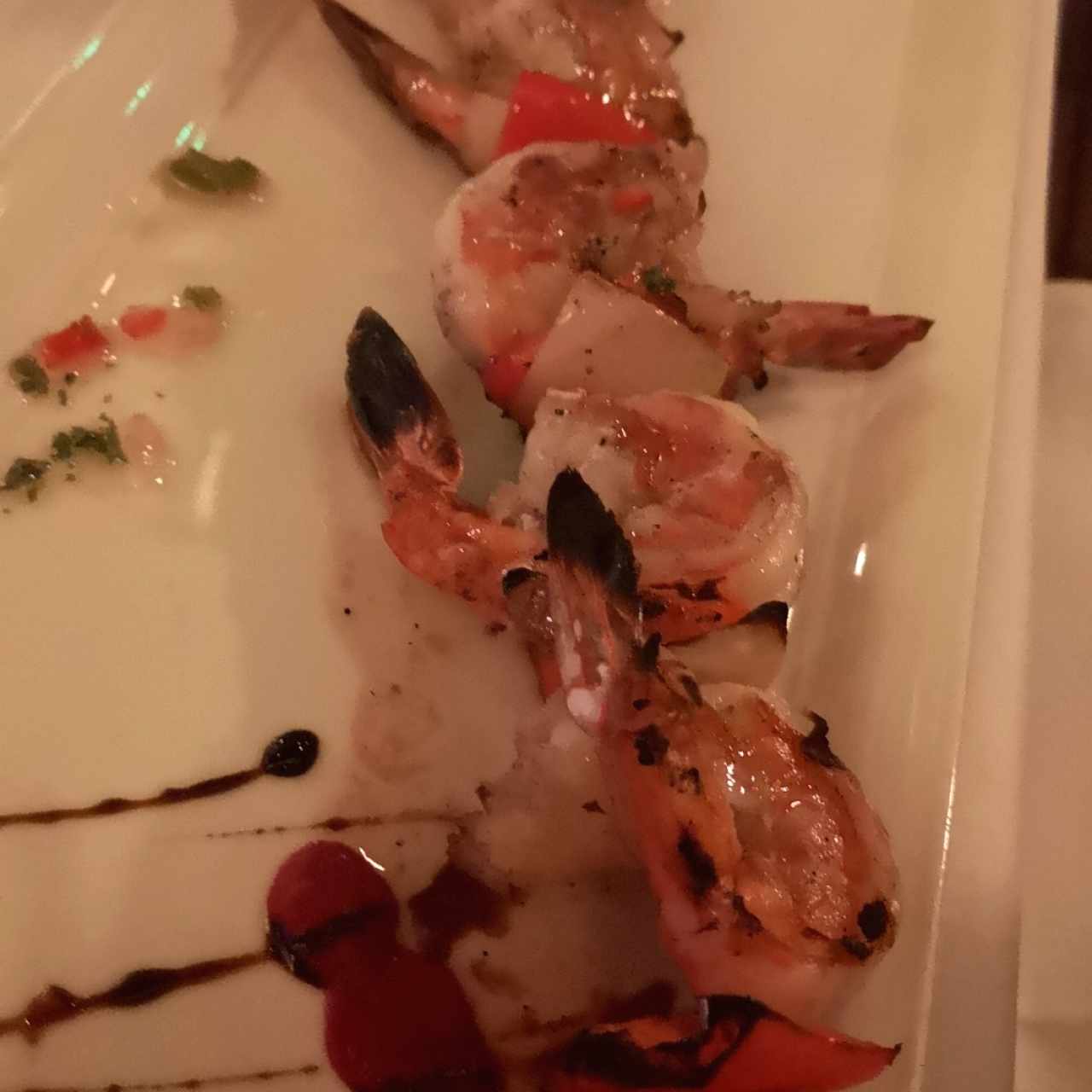 gambas parrilla