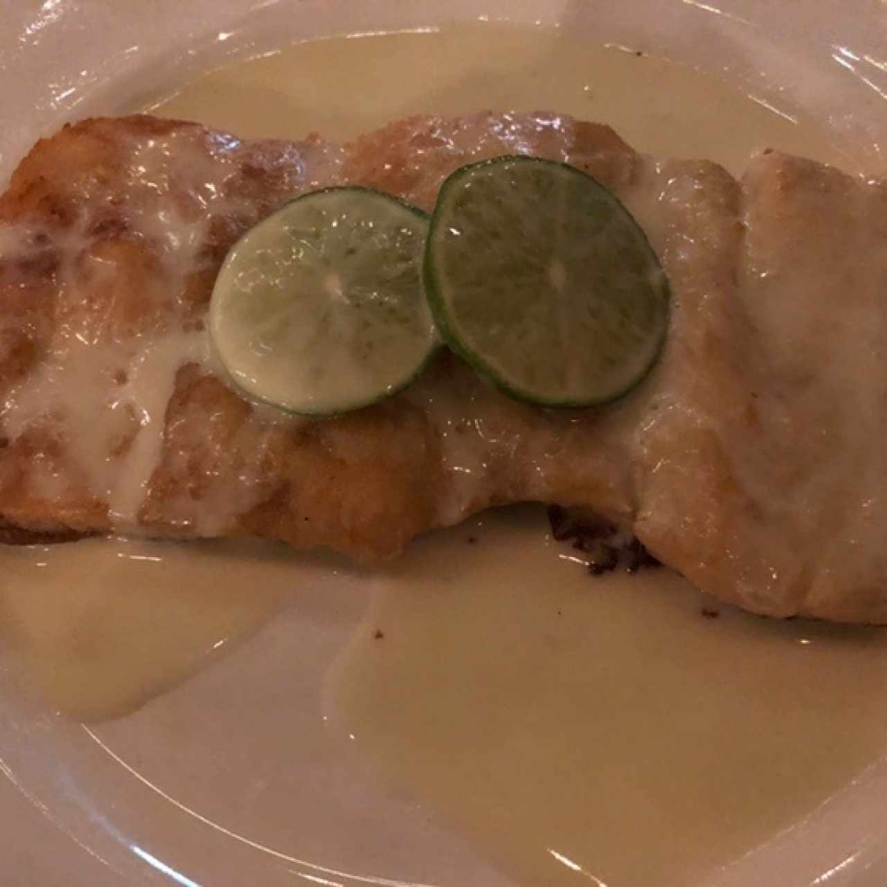 Róbalo del mar al limón