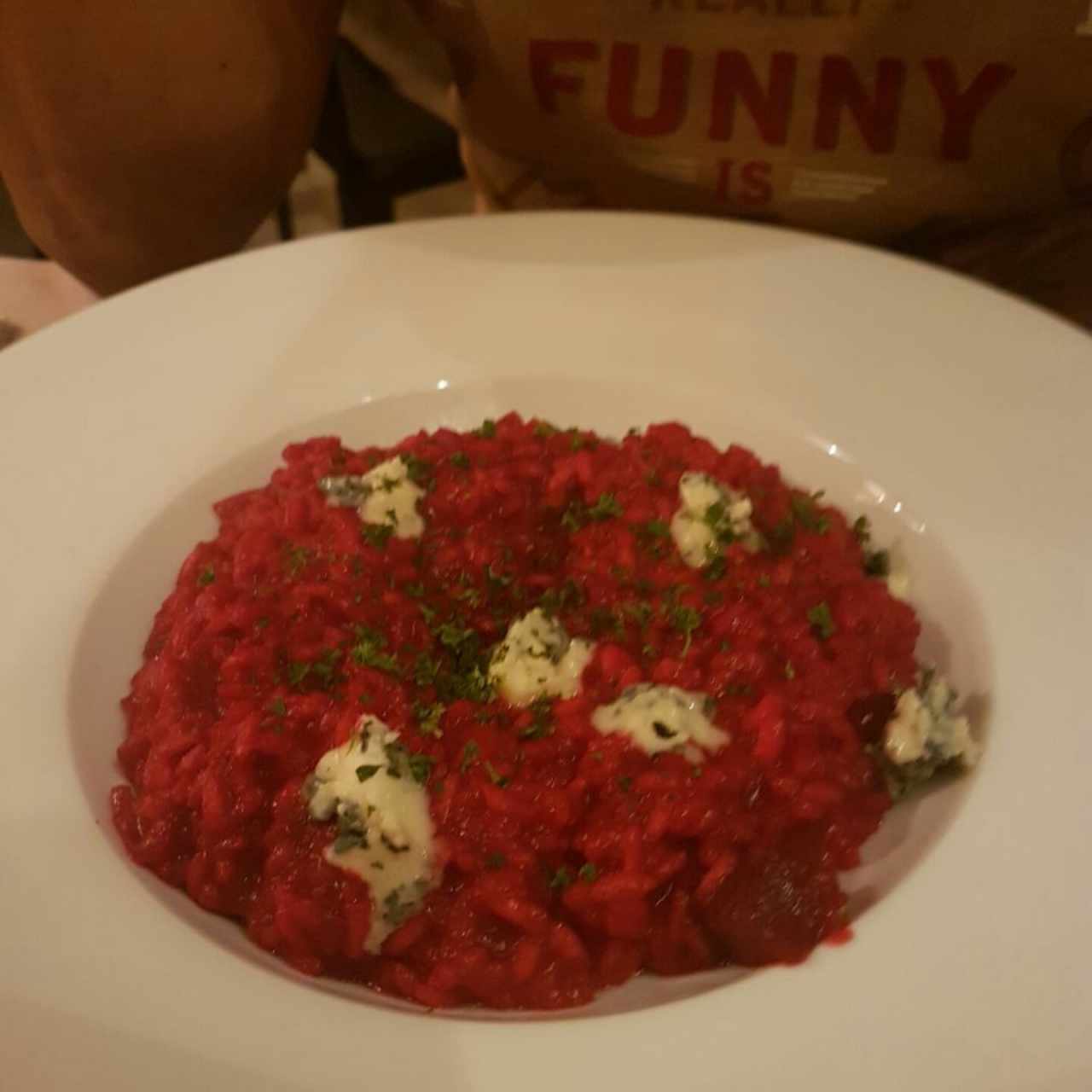 risotto de remolacha