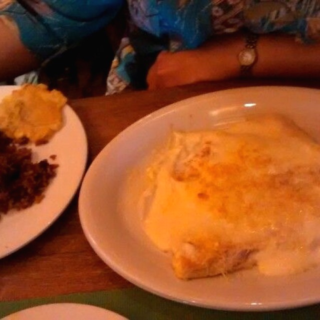 Filete de robalo gratinado
