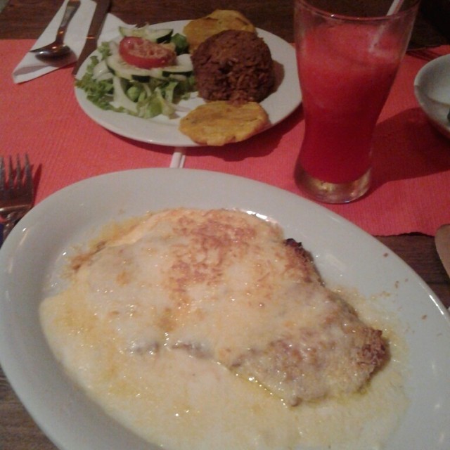 Pechuga gratinada