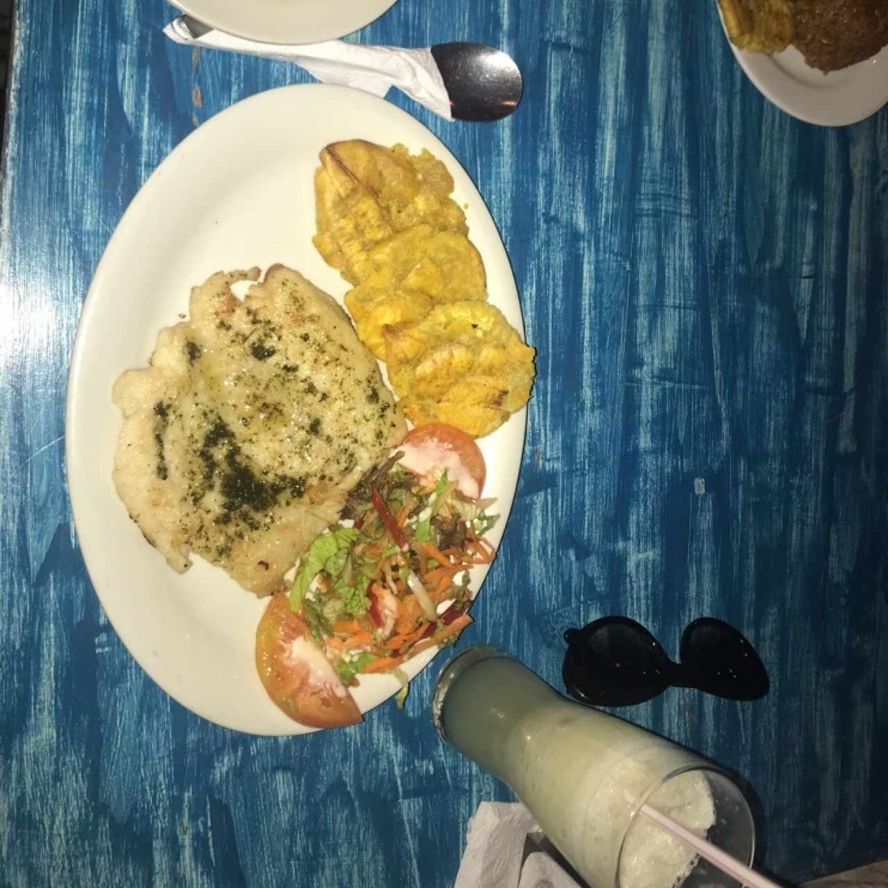 Filete Robalo al ajillo