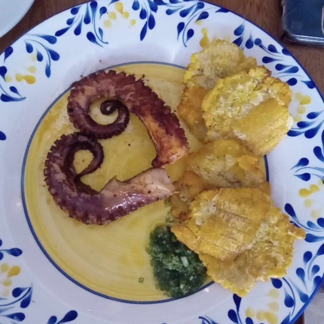 pulpo a la plancha