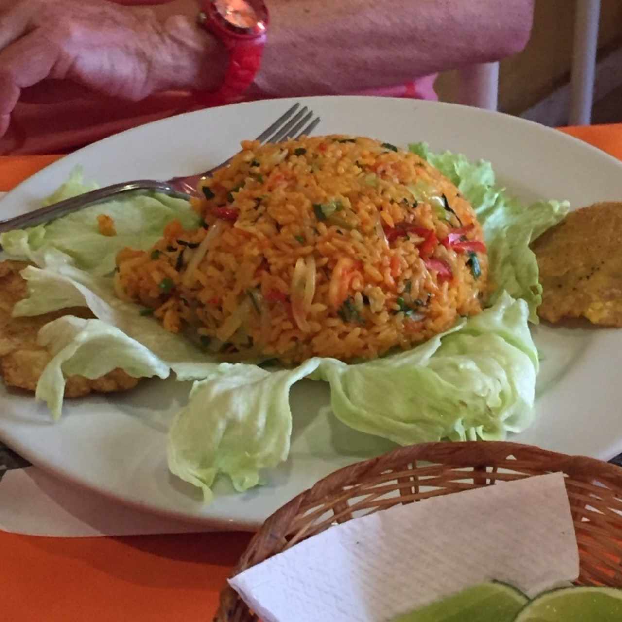 Arroz con Camarones