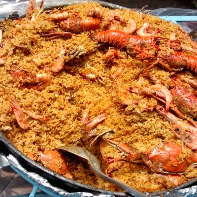 Arroz de cangrejo