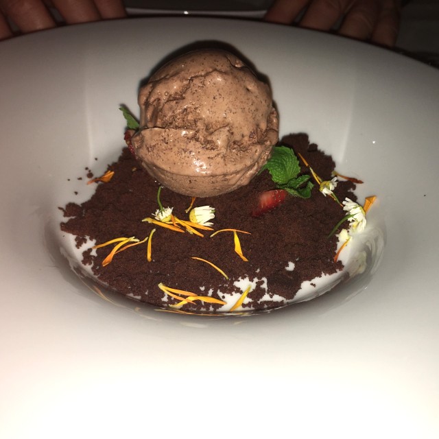 Jardín de chocolate