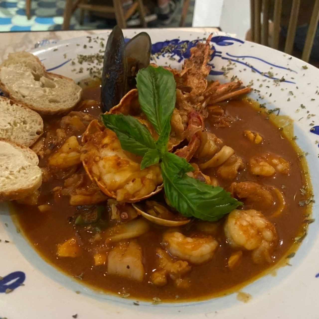 Sopa de langosta 