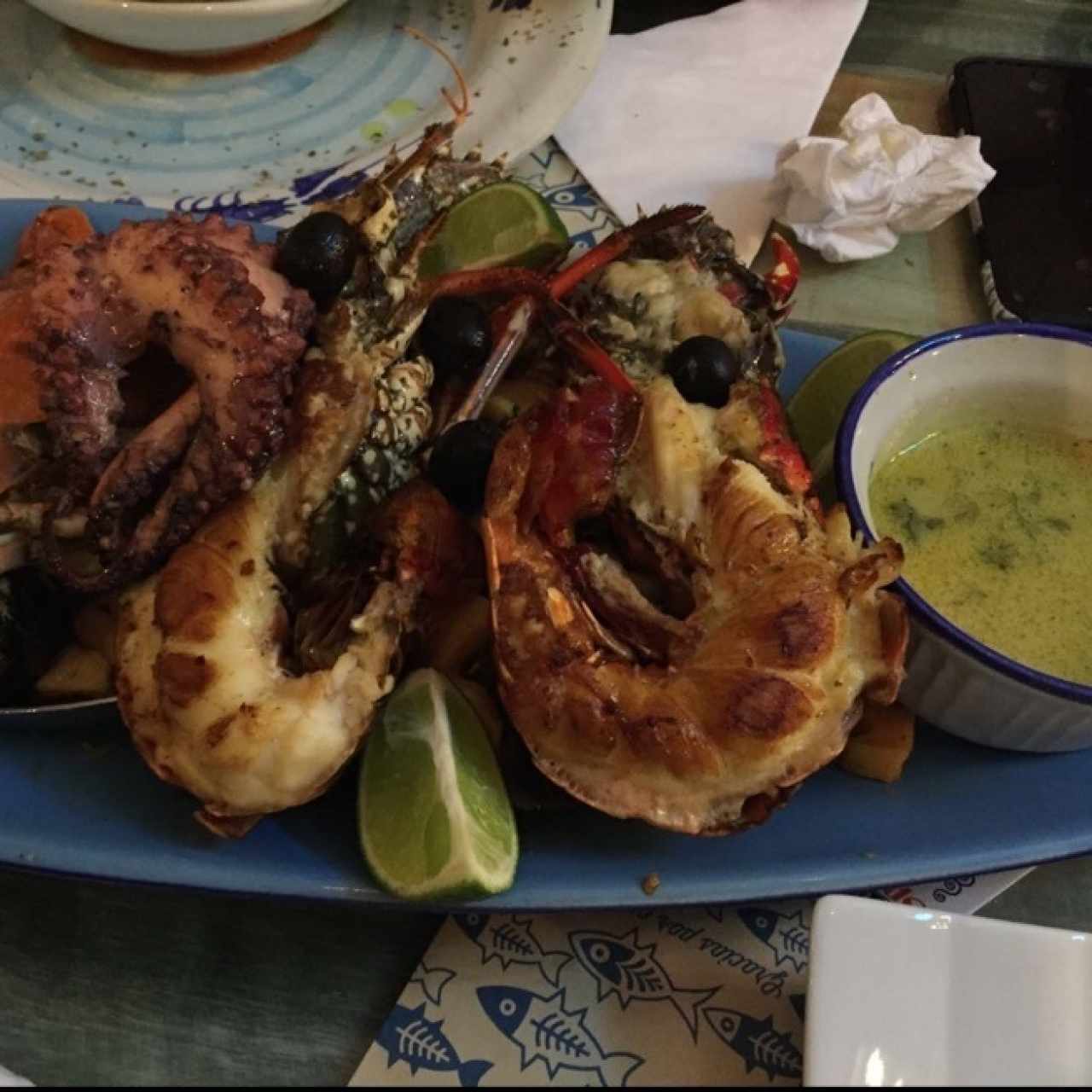 parrillada de mariscos