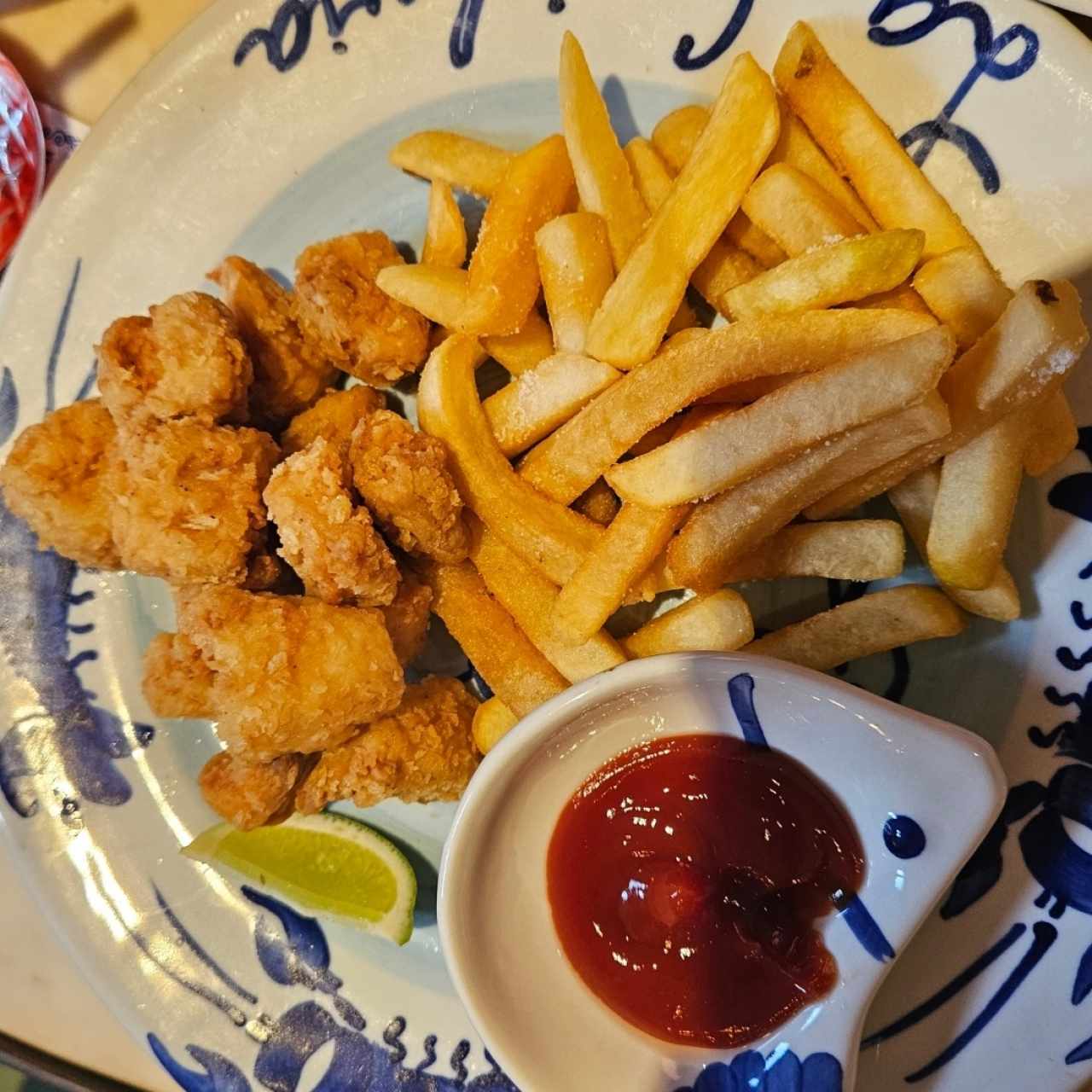 Daditos de pescado de valeria