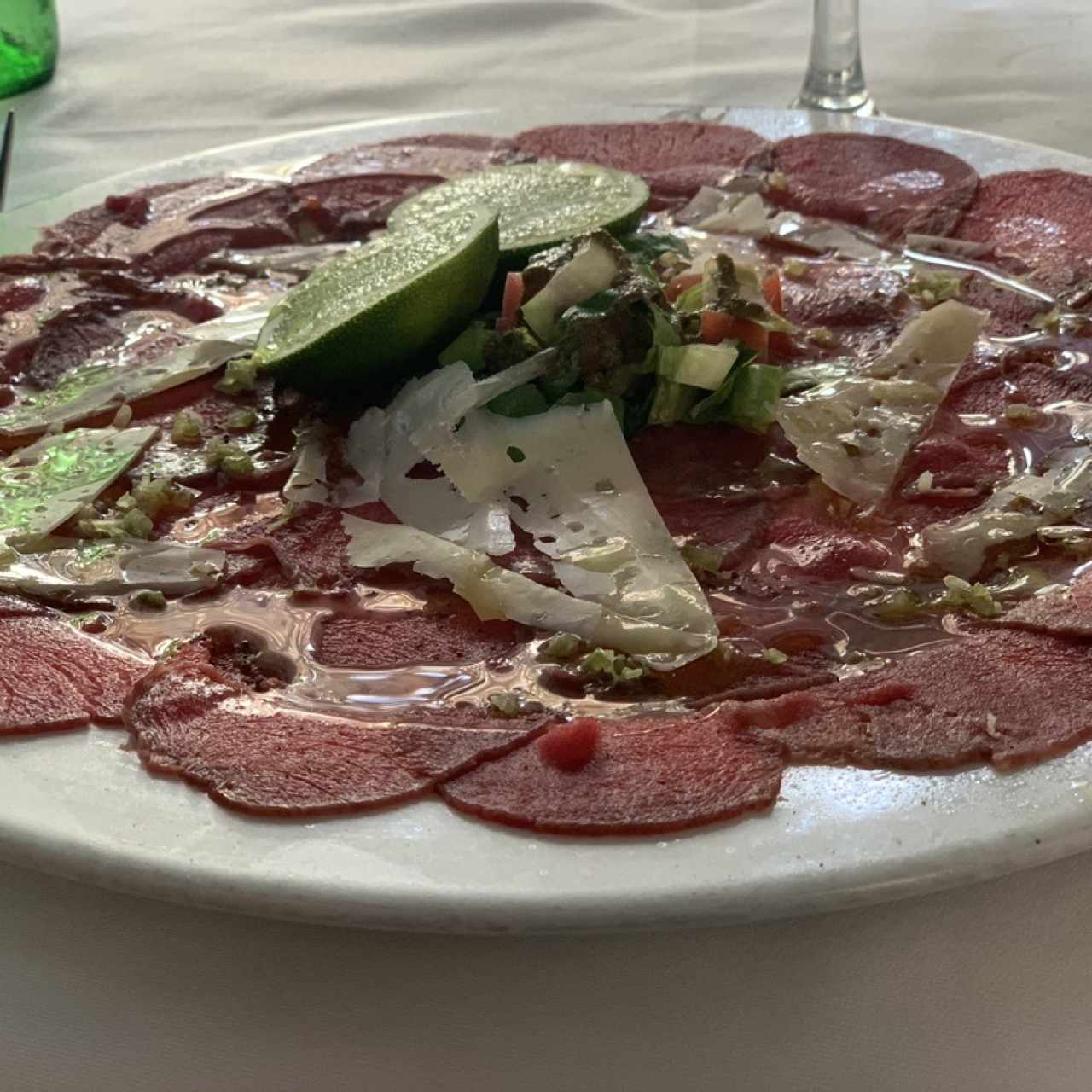 Carpaccio di manzo