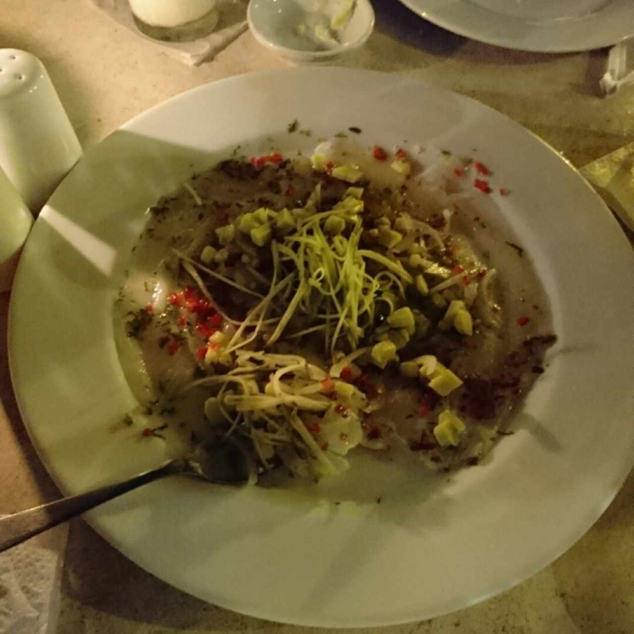 Tiradito de Corvina